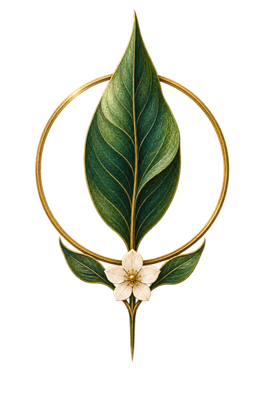 Arrow Bloom botanical emblem